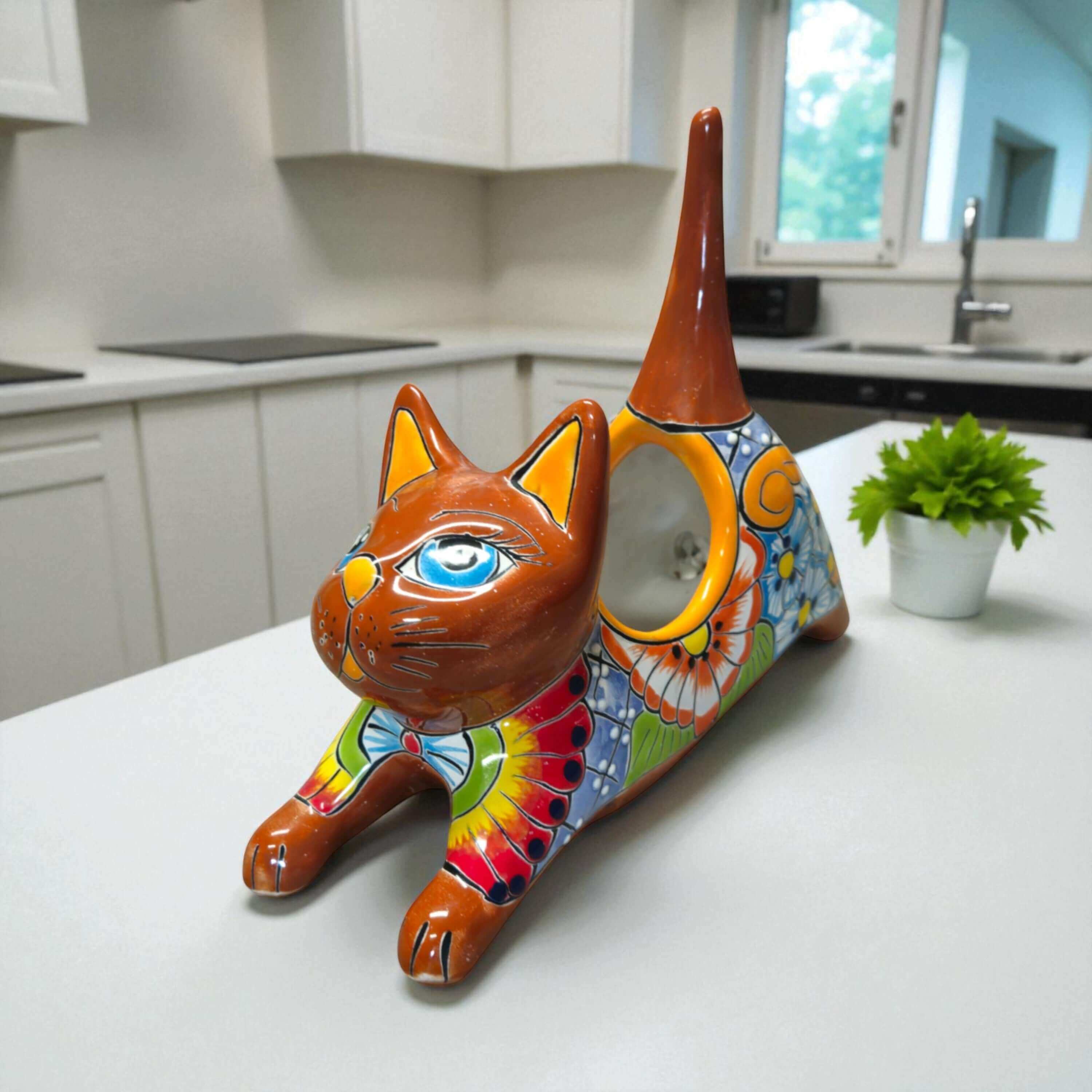 Mexican Talavera Hand-Painted Planters & Decor