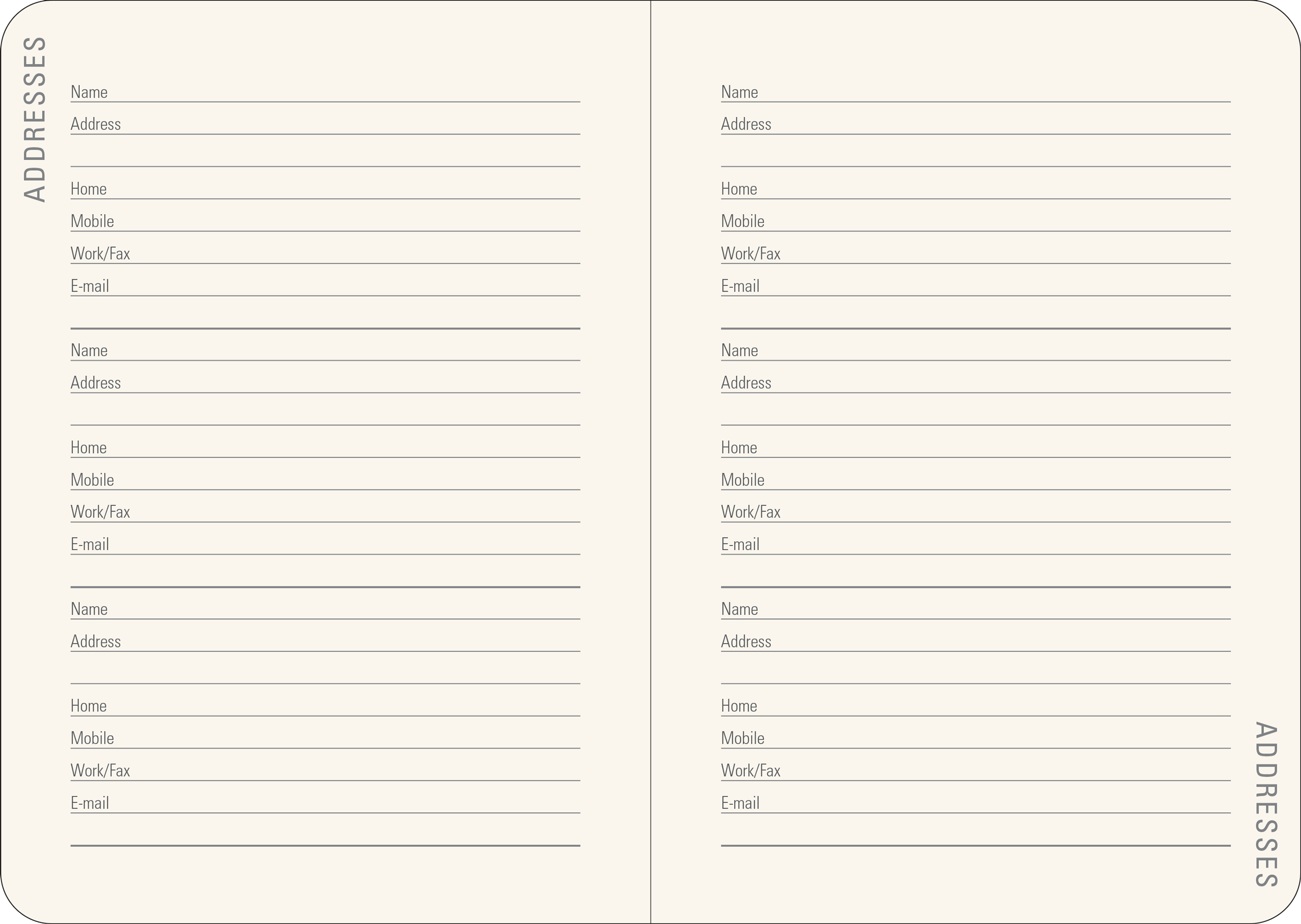 2026 Mushrooms Weekly Planner