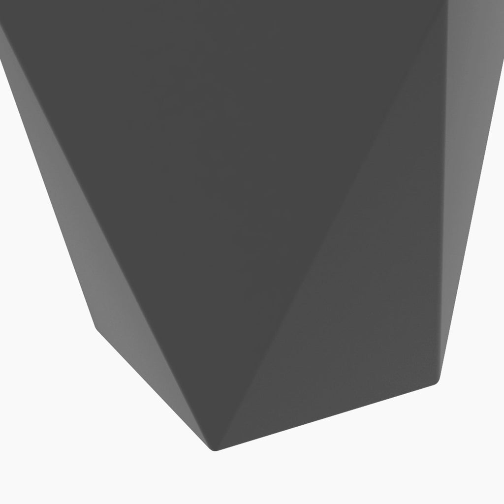 Outsunny Modern Tall Planters Set of 3 with Stackable Design, Drainage Holes, Gray MgO, Various Sizes