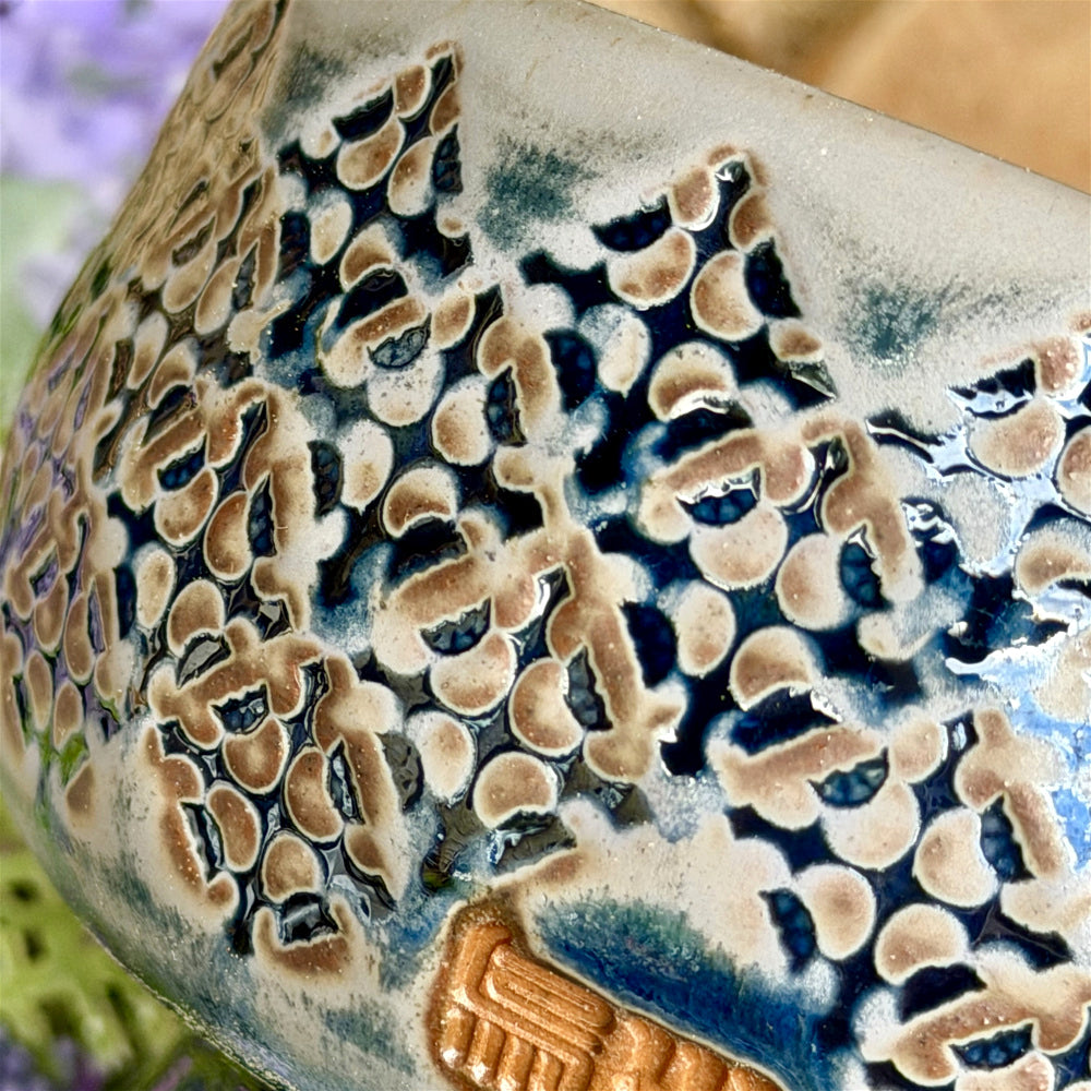 WS-0050 Modern Handmade Ceramic Planter Pot - Pot rim diameter: 3"