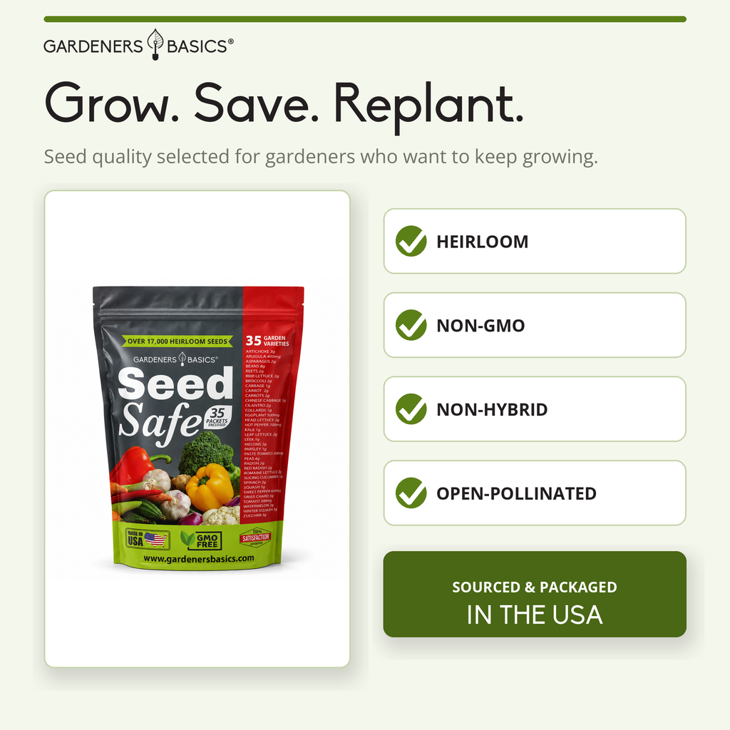 Seed Safe Beginner Garden Kit | 35 Varieties