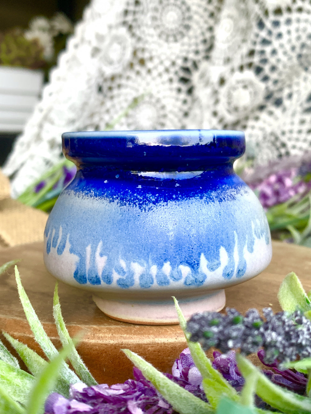 SC-SN0038 Modern Handmade Ceramic Planter Pot - Pot rim diameter: 2"