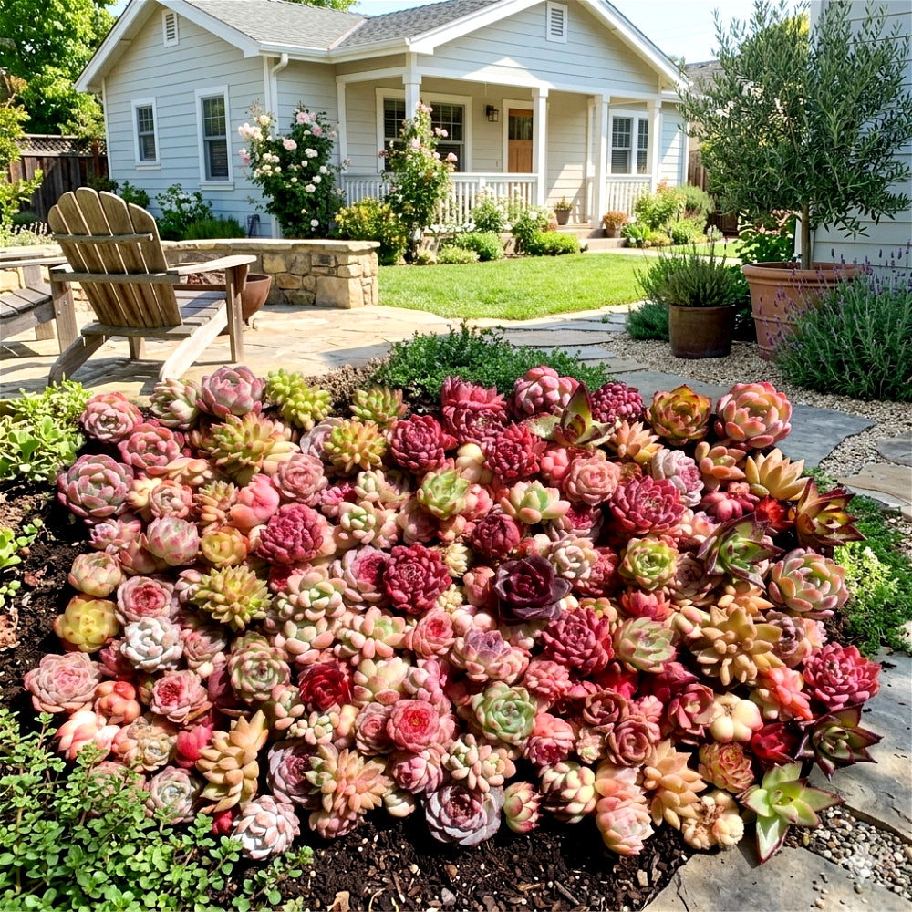 100 Rare Succulents – Boutique Small Mix | Live Plants 0.8"–2.2" | Perfect for Garden, Gifts & DIY