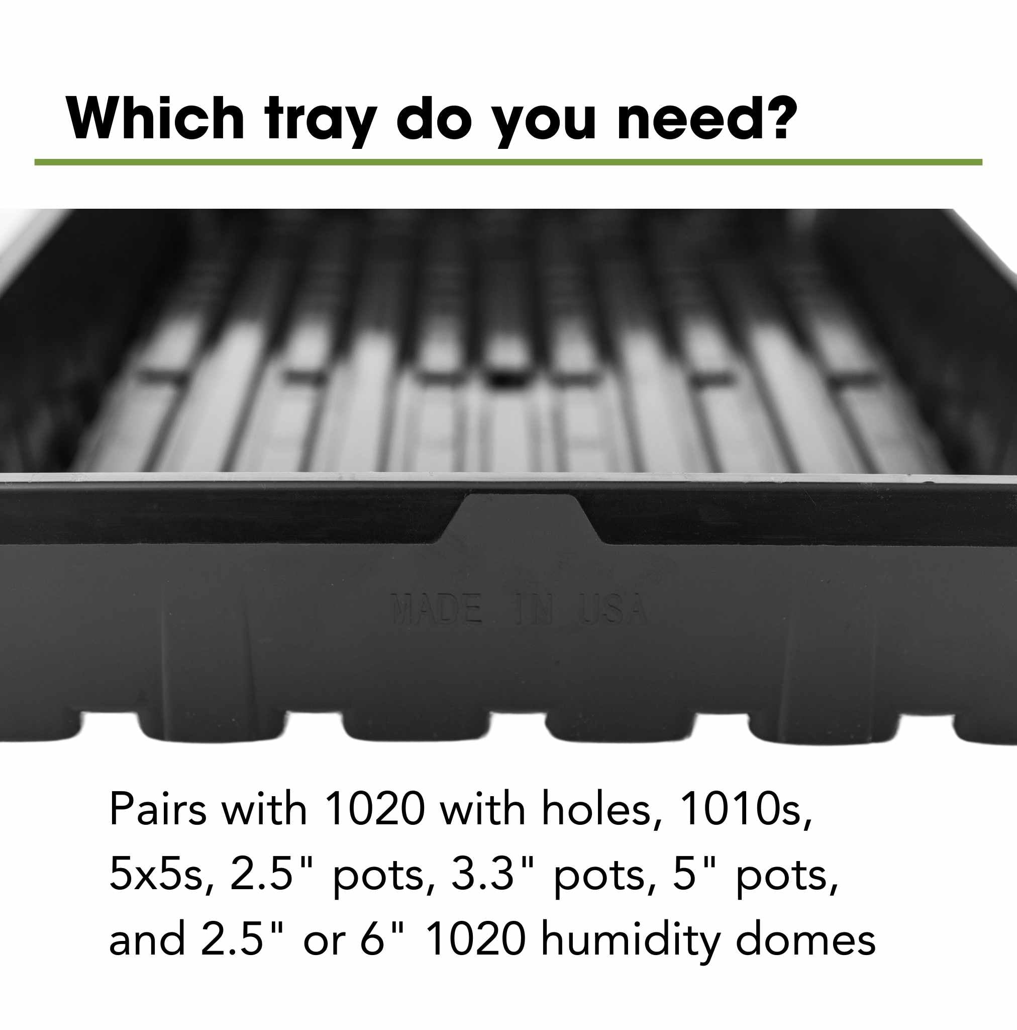 1020 Extra Strength Trays