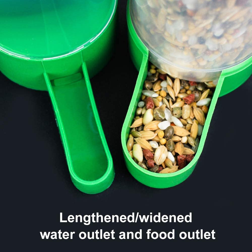 Automatic Bird Feeder & Water Dispenser