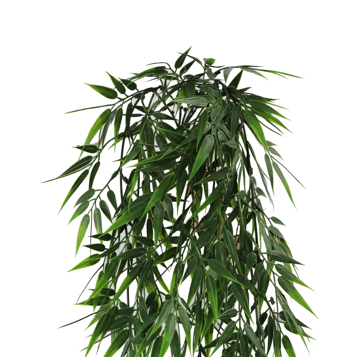 Bamboo Leaf Garland Artificial Hanging Bush 6.7×30in – NFPA 701 Certified – UV Resistant