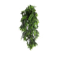 Mediterranean Fern Vine Artificial Hanging Plant 8.6×30in – NFPA 701 Certified – UV Resistant