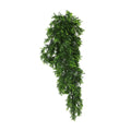 Mossy Cedar Vine Garland Artificial Hanging Bush 8.6×30in – NFPA 701 Certified – UV Resistant