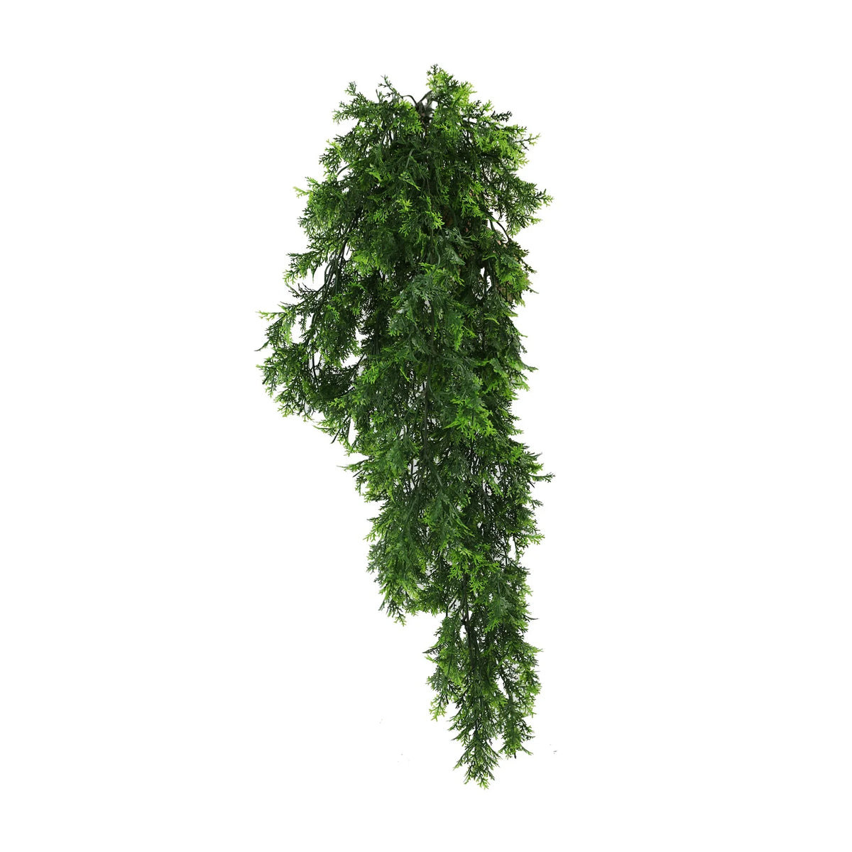 Mossy Cedar Vine Garland Artificial Hanging Bush 8.6×30in – NFPA 701 Certified – UV Resistant