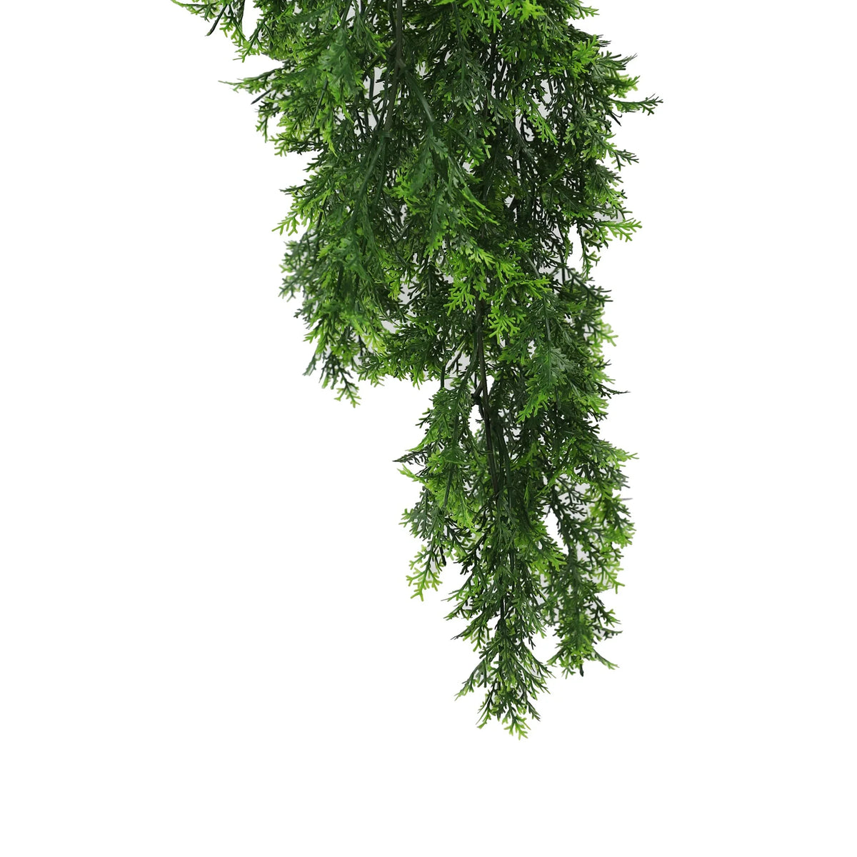 Mossy Cedar Vine Garland Artificial Hanging Bush 8.6×30in – NFPA 701 Certified – UV Resistant
