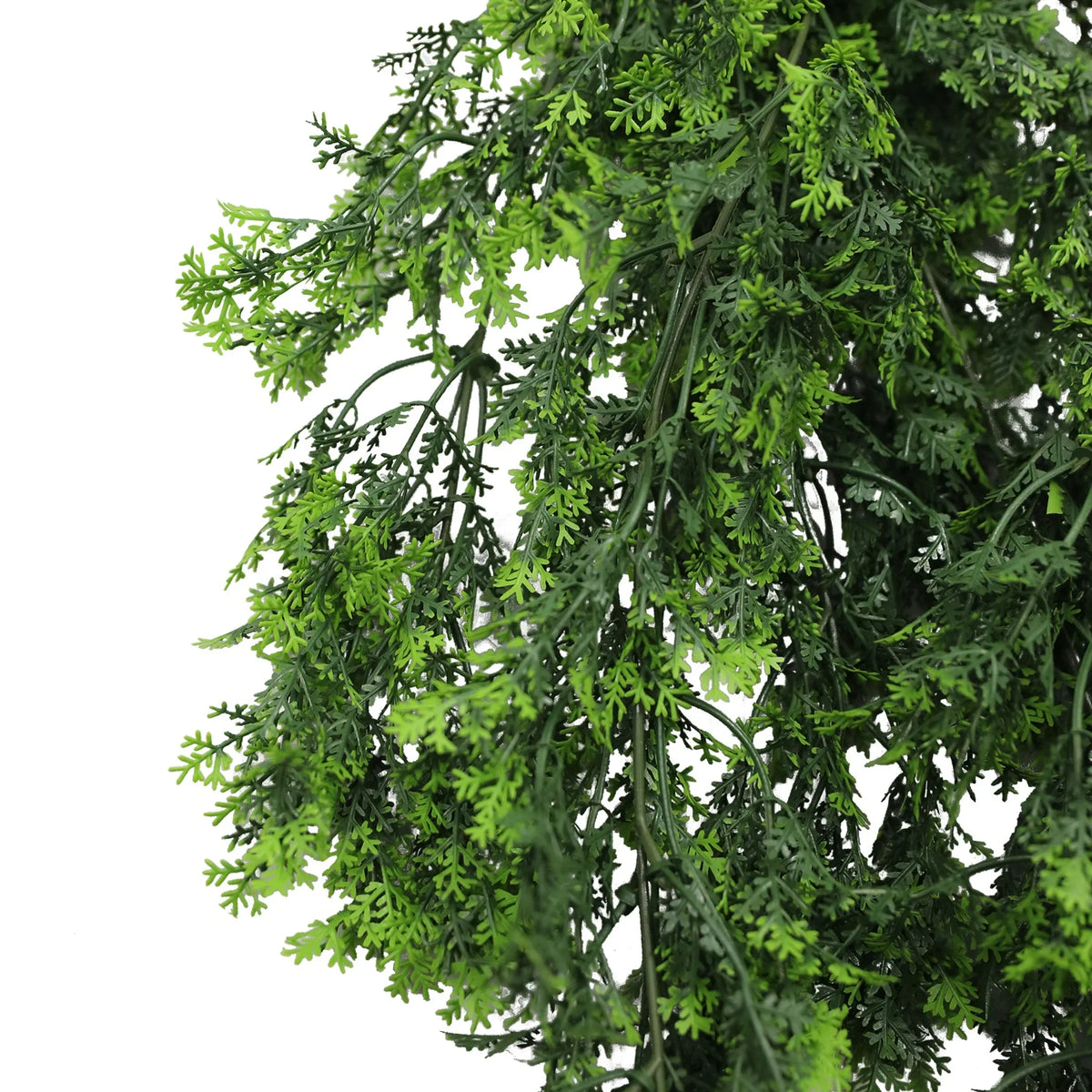Mossy Cedar Vine Garland Artificial Hanging Bush 8.6×30in – NFPA 701 Certified – UV Resistant