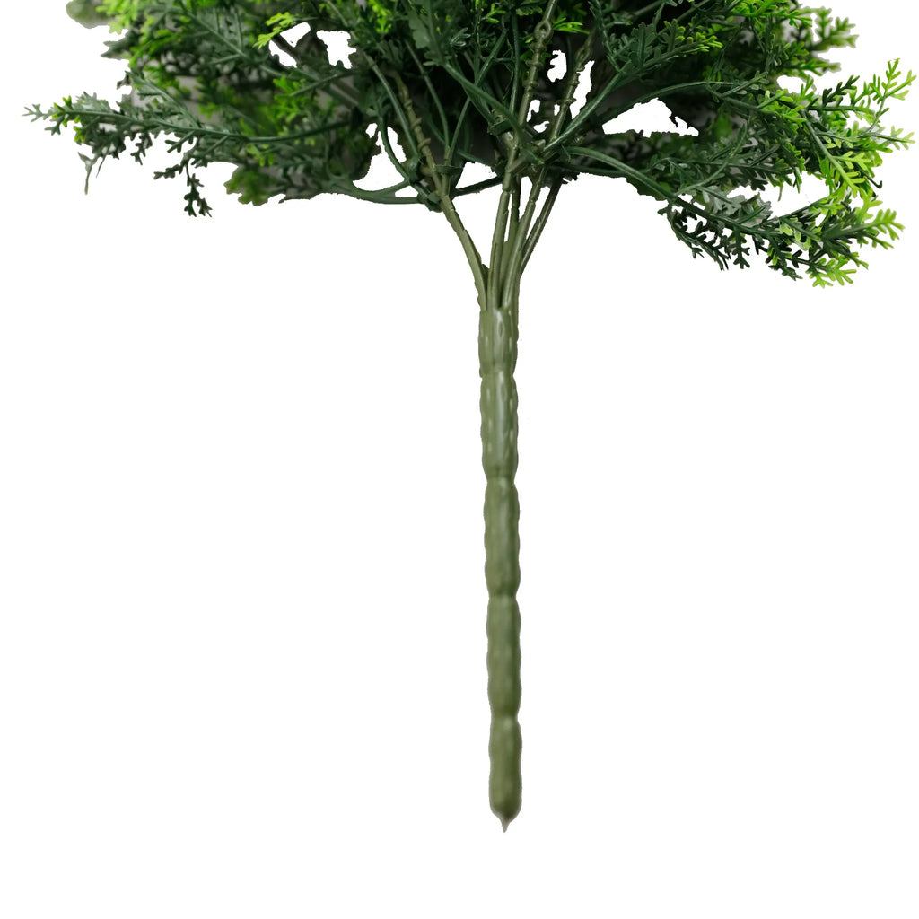Mossy Cedar Vine Garland Artificial Hanging Bush 8.6×30in – NFPA 701 Certified – UV Resistant