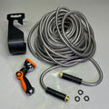 HYPER HOSE Metal Garden Hose Kit No-Kink 316 Stainless Steel Leak Proof 100'