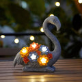 Flamingo Flower Light Ornament