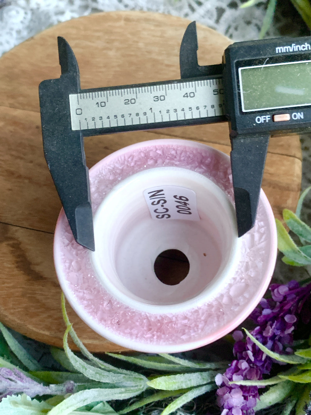 SC-SN0046 Modern Handmade Ceramic Planter Pot - Pot rim diameter: 1.9"