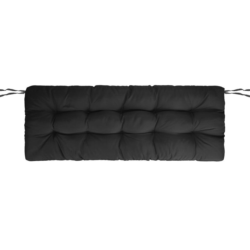 Bench Seat Cushion For Indoor Outdoor Furniture Non Slip Long Chair Cushion with Ties Strap Waterproof Swing Cushion 51.18x19.68IN For Garden Patio Ba
