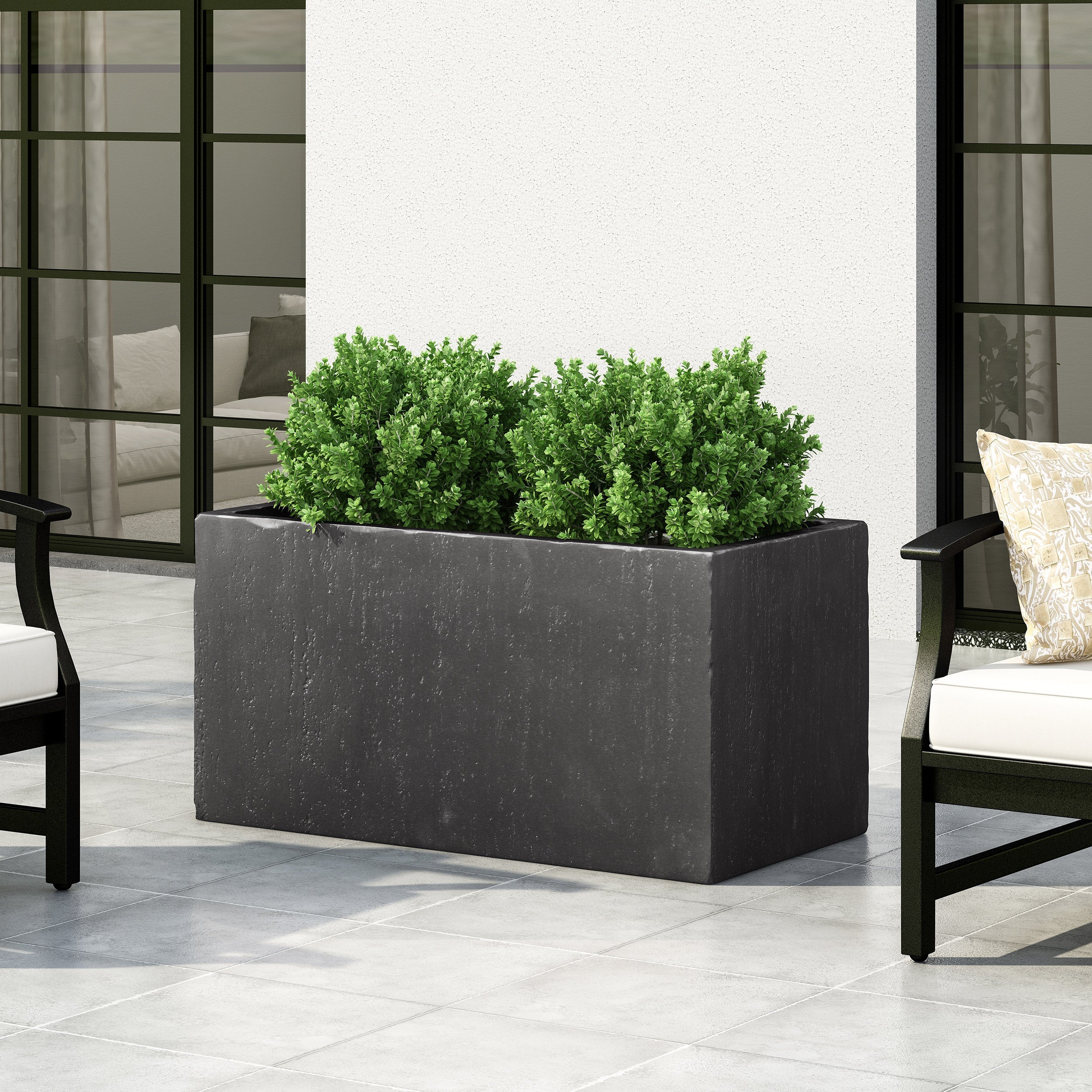 35''L Outdoor MGO Planter