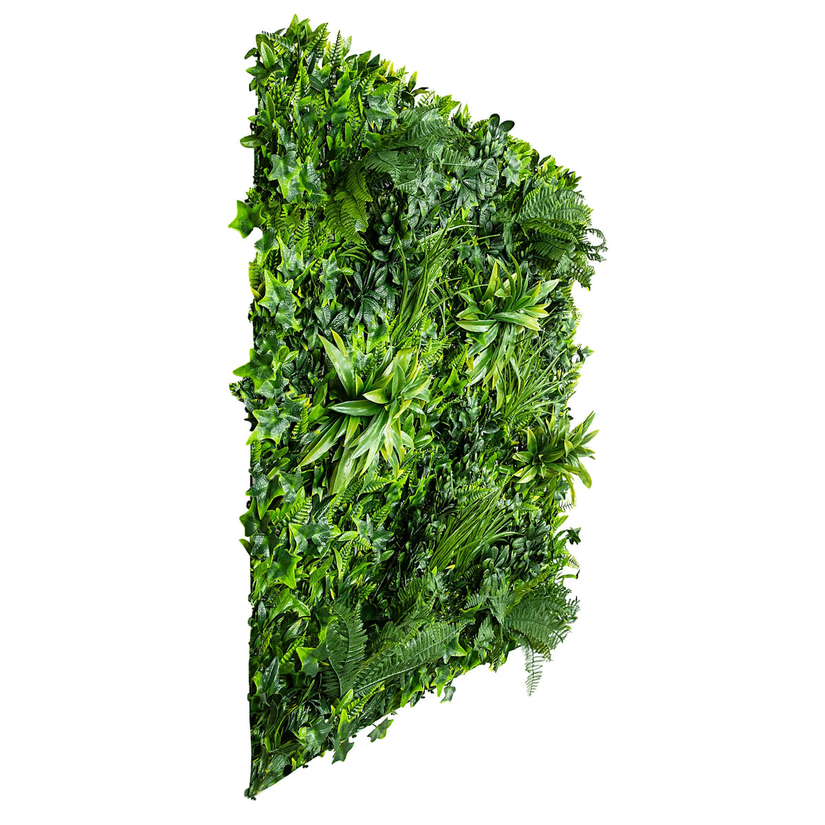 Green Tropics Artificial Vertical Garden Green Wall Panel 40×40in 11 SQ FT – UV Resistant – Commercial Grade