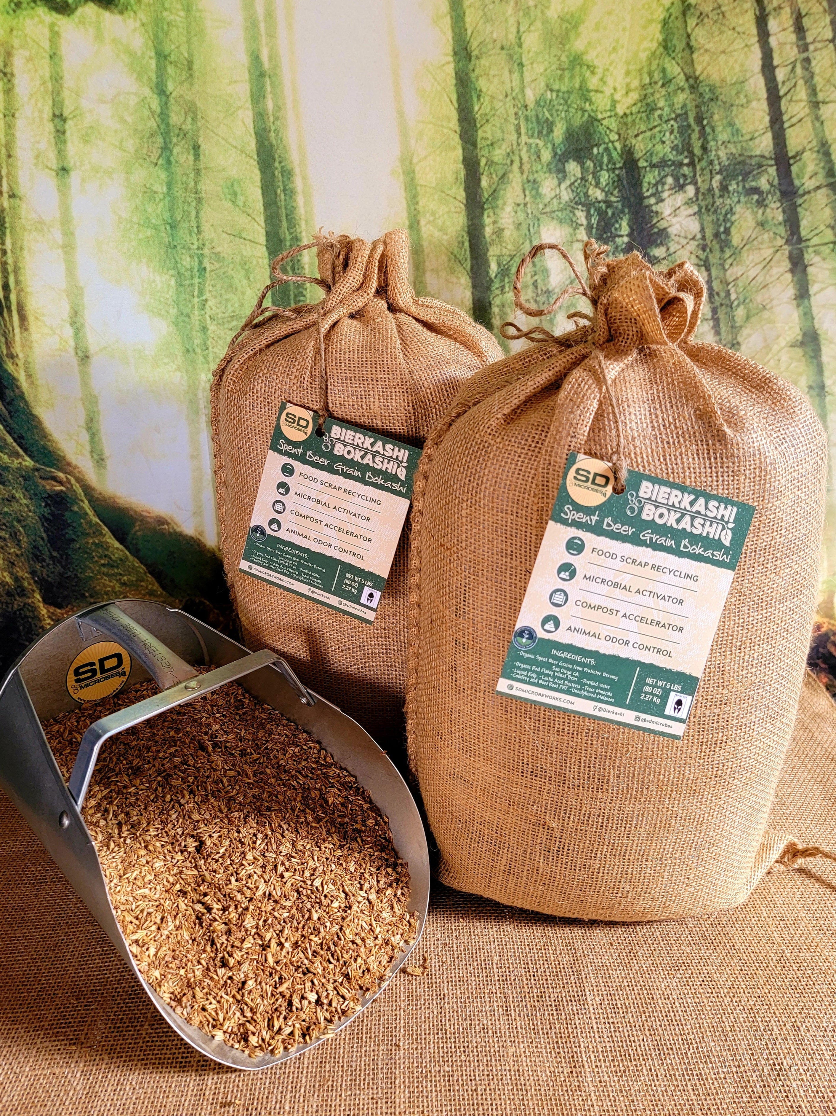 BierKashi Bokashi 5 to 50 lbs (Free Shipping)