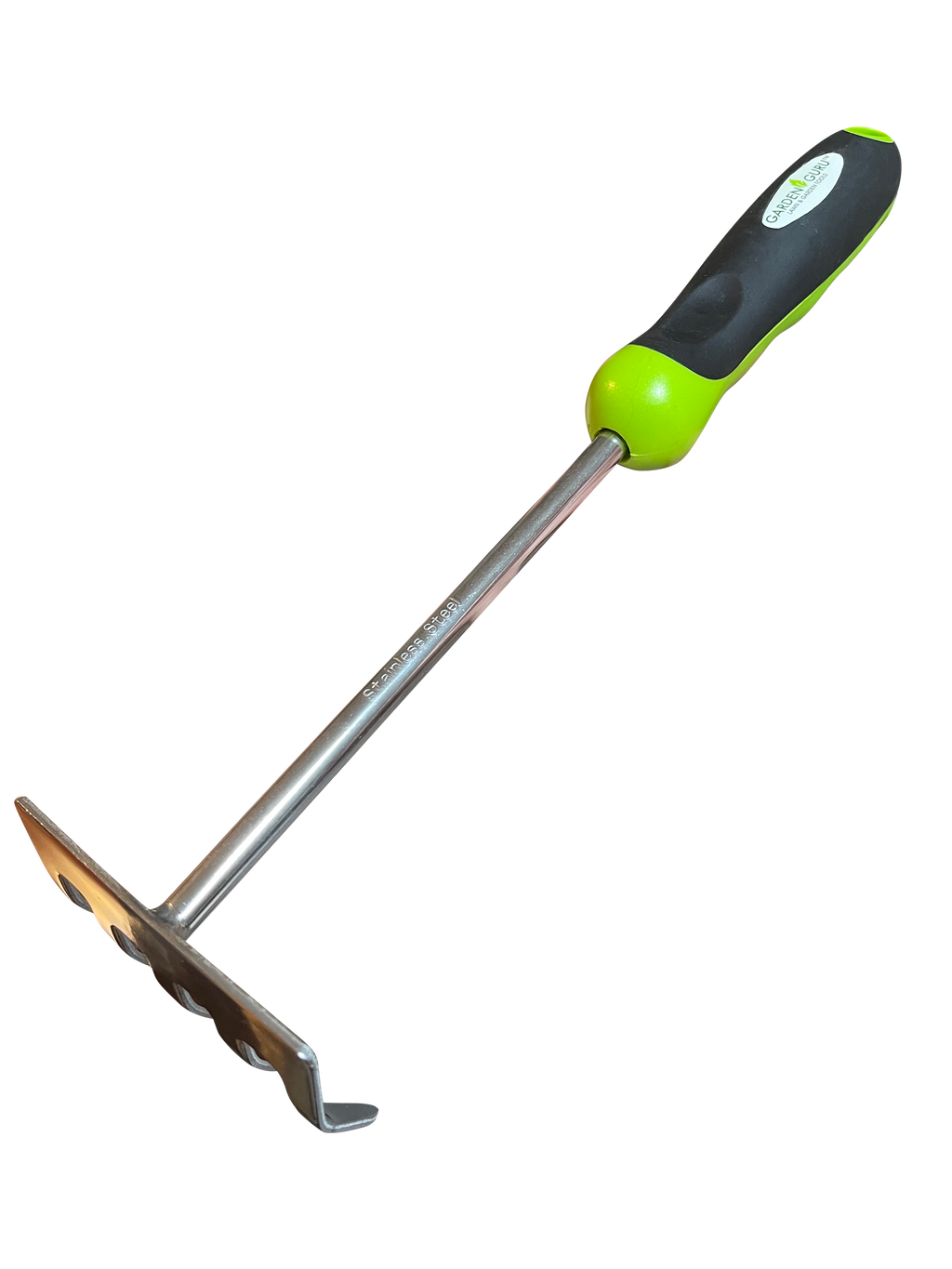 Stainless Steel 5 Tine Rake Cultivator Tiller Tool