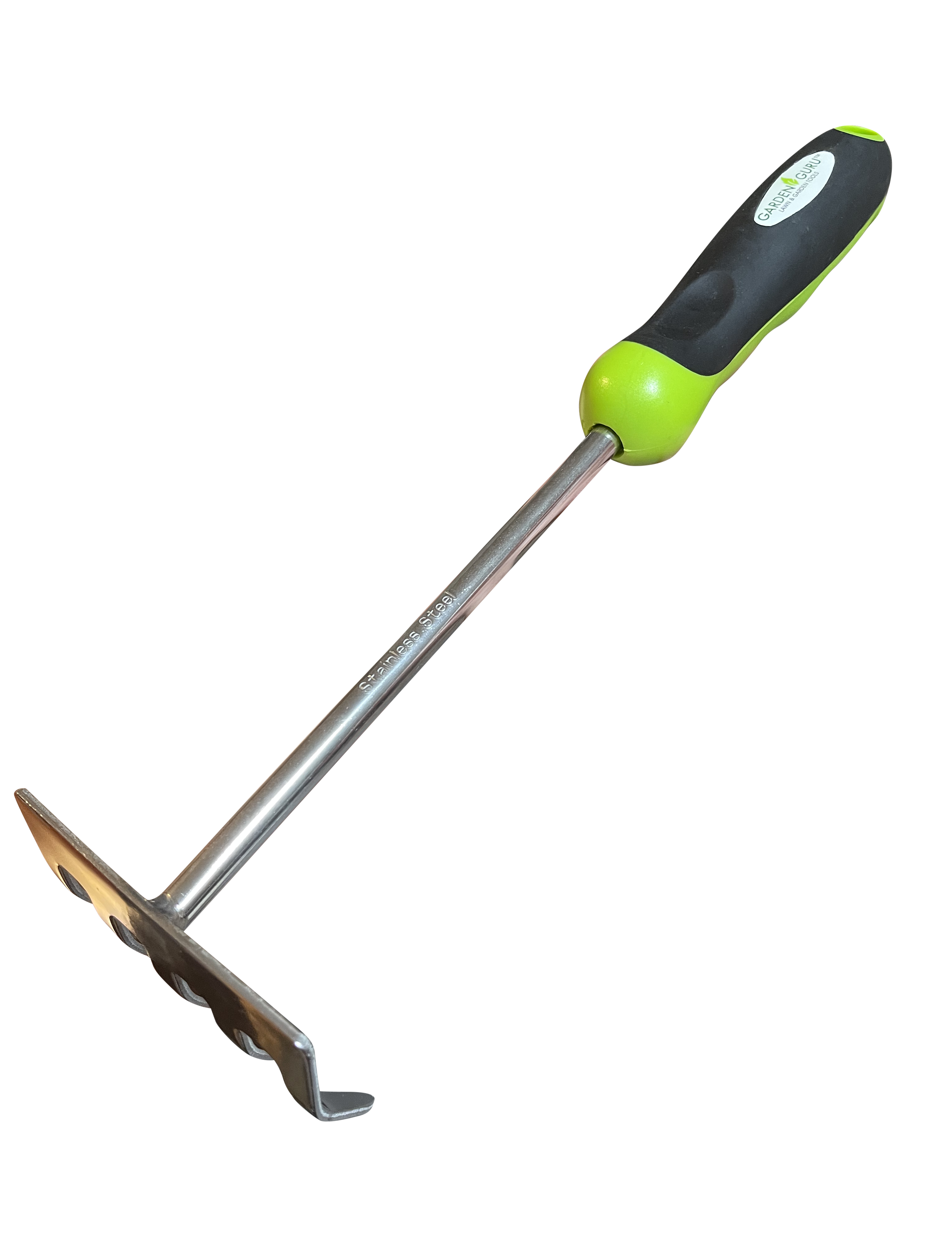 Stainless Steel 5 Tine Rake Cultivator Tiller Tool