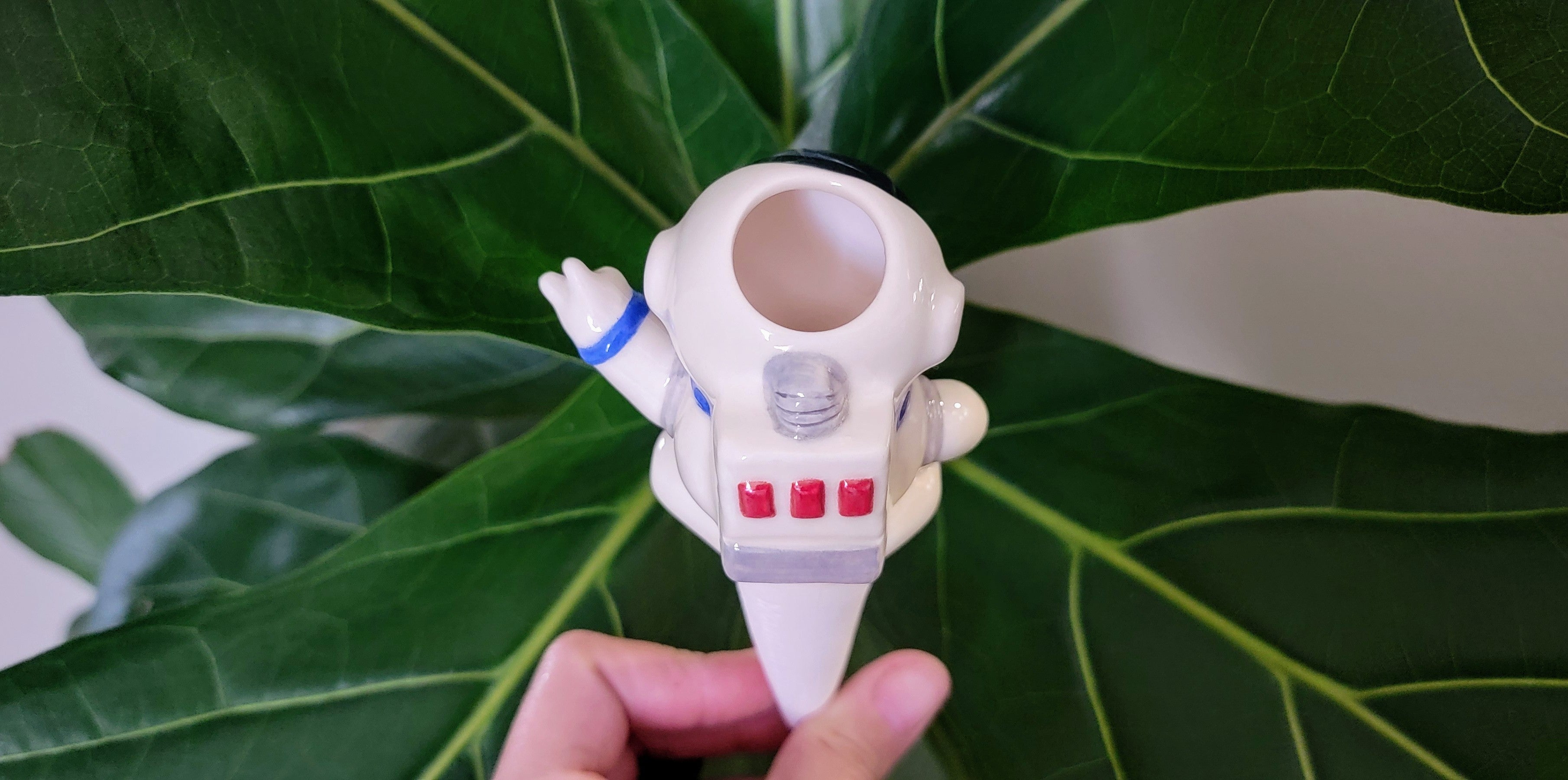 Ceramic Self-Watering Plant Spike - Astronaut Watering Spike