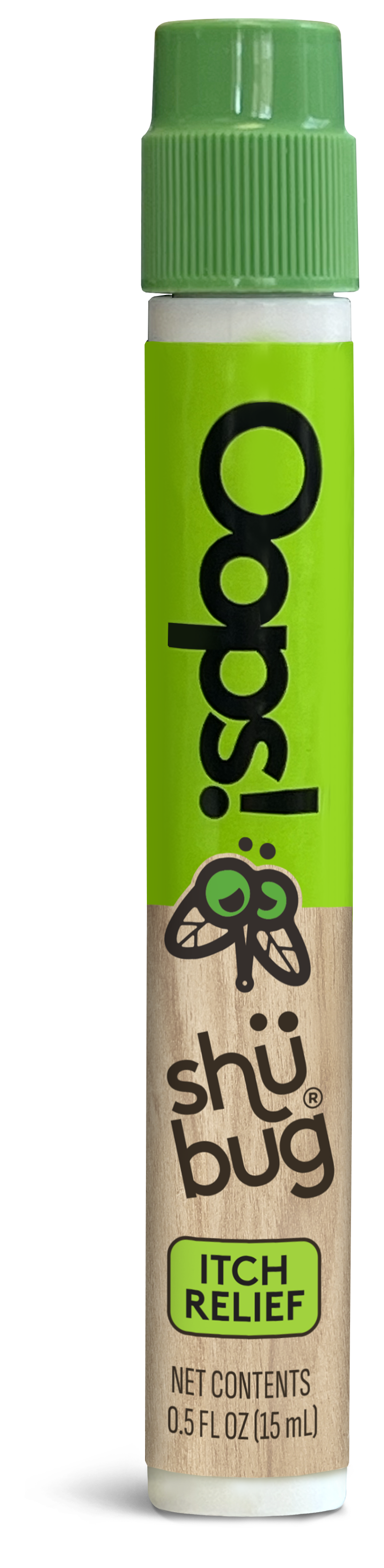 Shubug Oops Pen, Itch Relief Pen Pack, 10% Benzocaine, .5 fl oz
