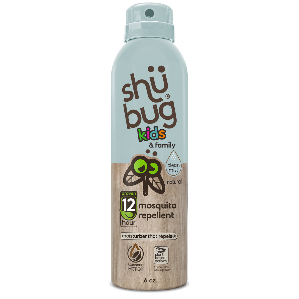 Shubug Kids and Family, Clean Mist, 360 Spray, 6 oz., DEET FREE Insect Repellent