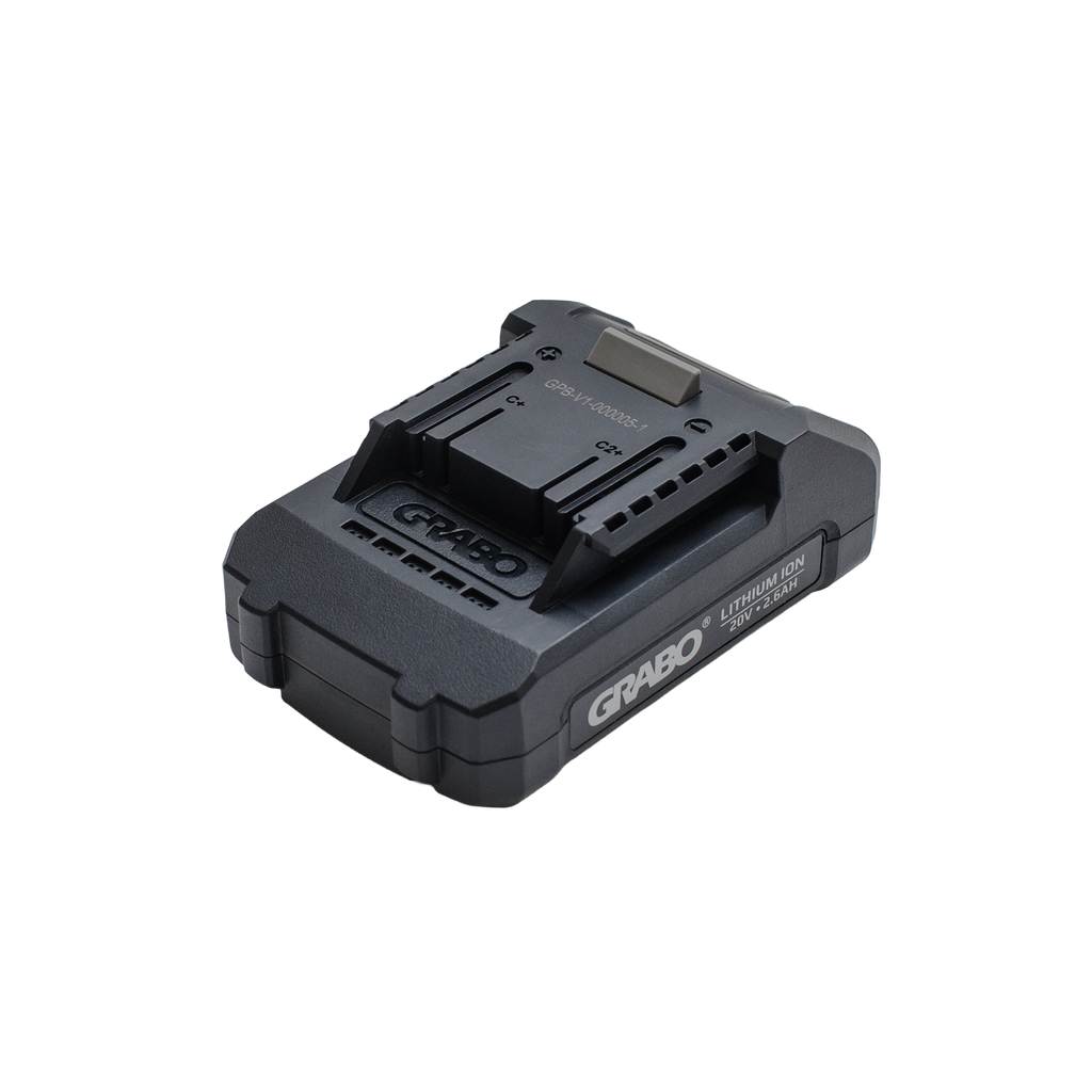 GRABO Pro Brushless 20V 2.6Ah Li-Ion Battery