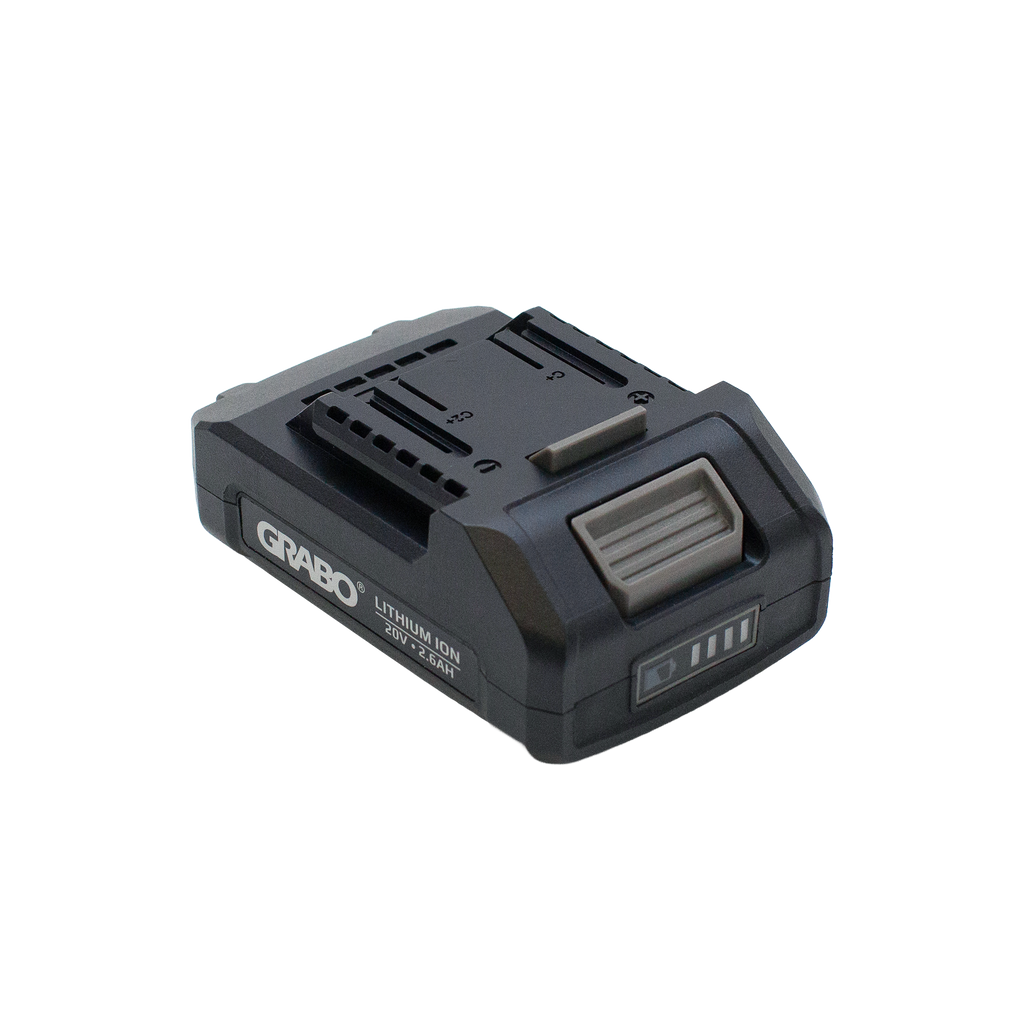 GRABO Pro Brushless 20V 2.6Ah Li-Ion Battery