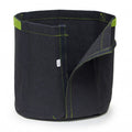 5 Pack 2-Gallon Transplanter Fabric Pot Closure & Short Green Handles