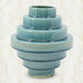 Emerald Tiered Vase