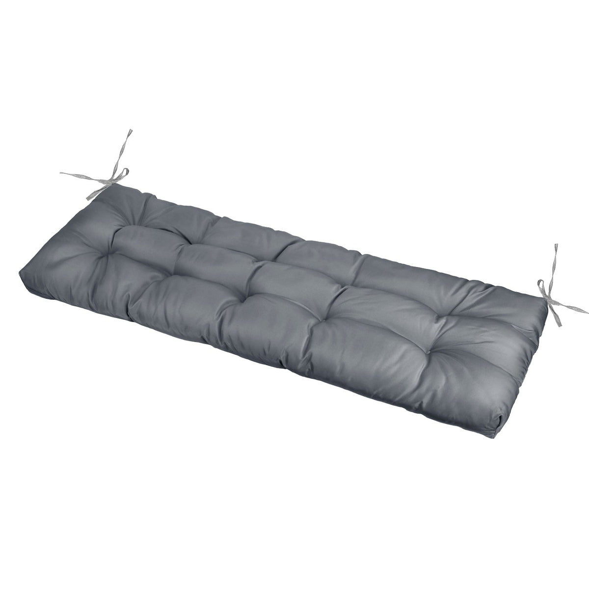 Bench Seat Cushion For Indoor Outdoor Furniture Non Slip Long Chair Cushion with Ties Strap Waterproof Swing Cushion 51.18x19.68IN For Garden Patio Ba