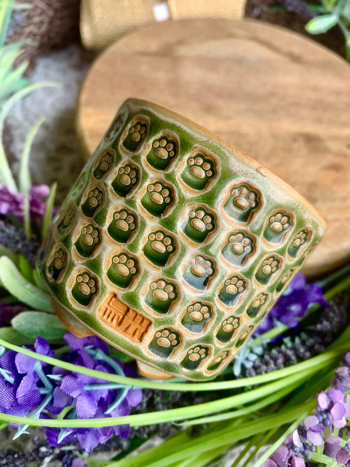 WS0006 Modern Handmade Ceramic Planter Pot - Pot rim diameter: 2.5"