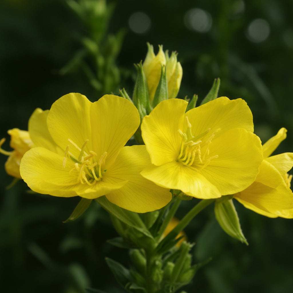 Common Evening Primrose Seeds – Oenothera biennis – 100 Seeds, Native Biennial, Zones 3–11
