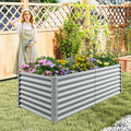 3x6x2 Metal Rectangular Raised Garden Bed