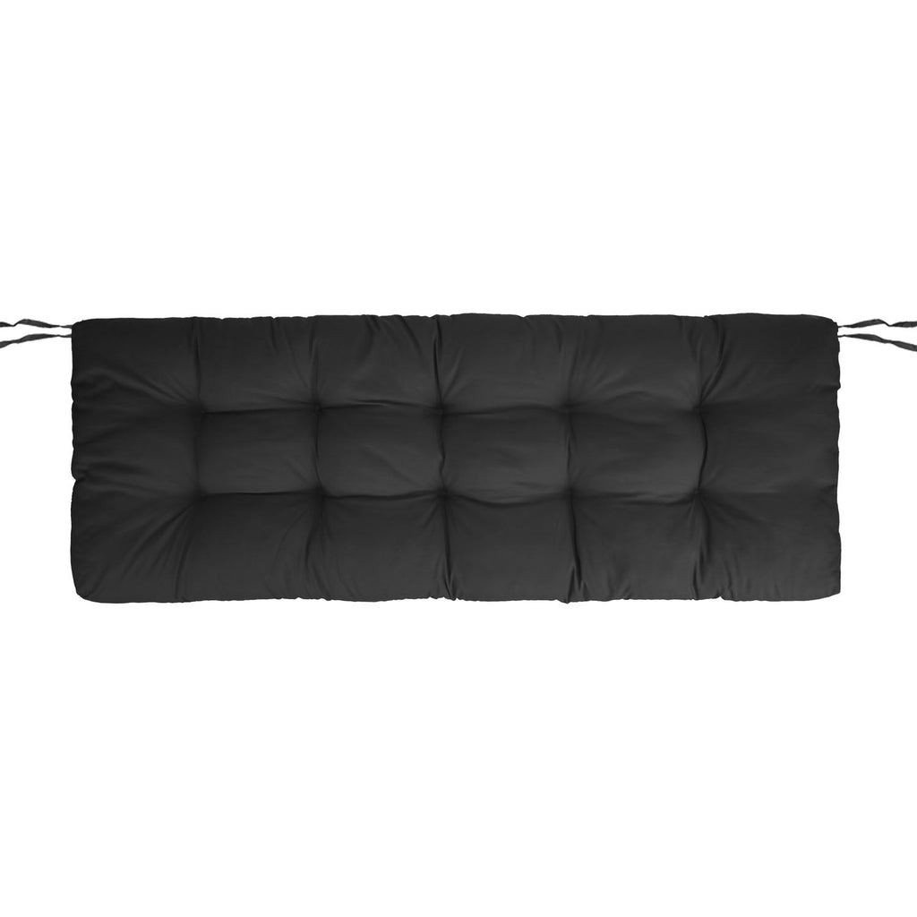 Bench Seat Cushion For Indoor Outdoor Furniture Non Slip Long Chair Cushion with Ties Strap  Swing Cushion 51.18x19.68IN For Garden Patio Balcony Entr