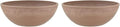 PSW M20TP Garden Bowl, Planter Bowl, Centerpiece Bowl, Fairy Garden Planter 8 Inch (Pack of 2)