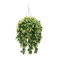 Artificial Hanging Basket – Spring Evergreen – UV Resistant