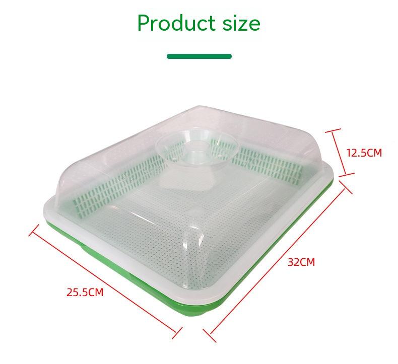 Soilless Cultivation Planting Plate Vegetable Double Layer Vegetable Seed Germination Plate