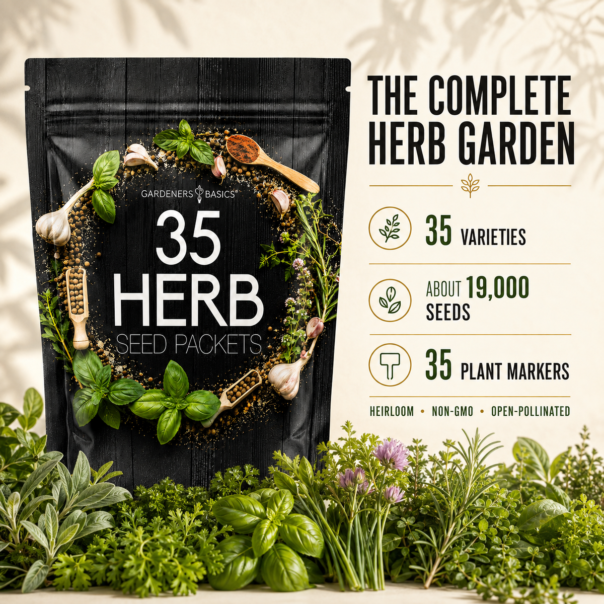 35 Herb Seed Varieties for Planting | Culinary and Traditional Herbs