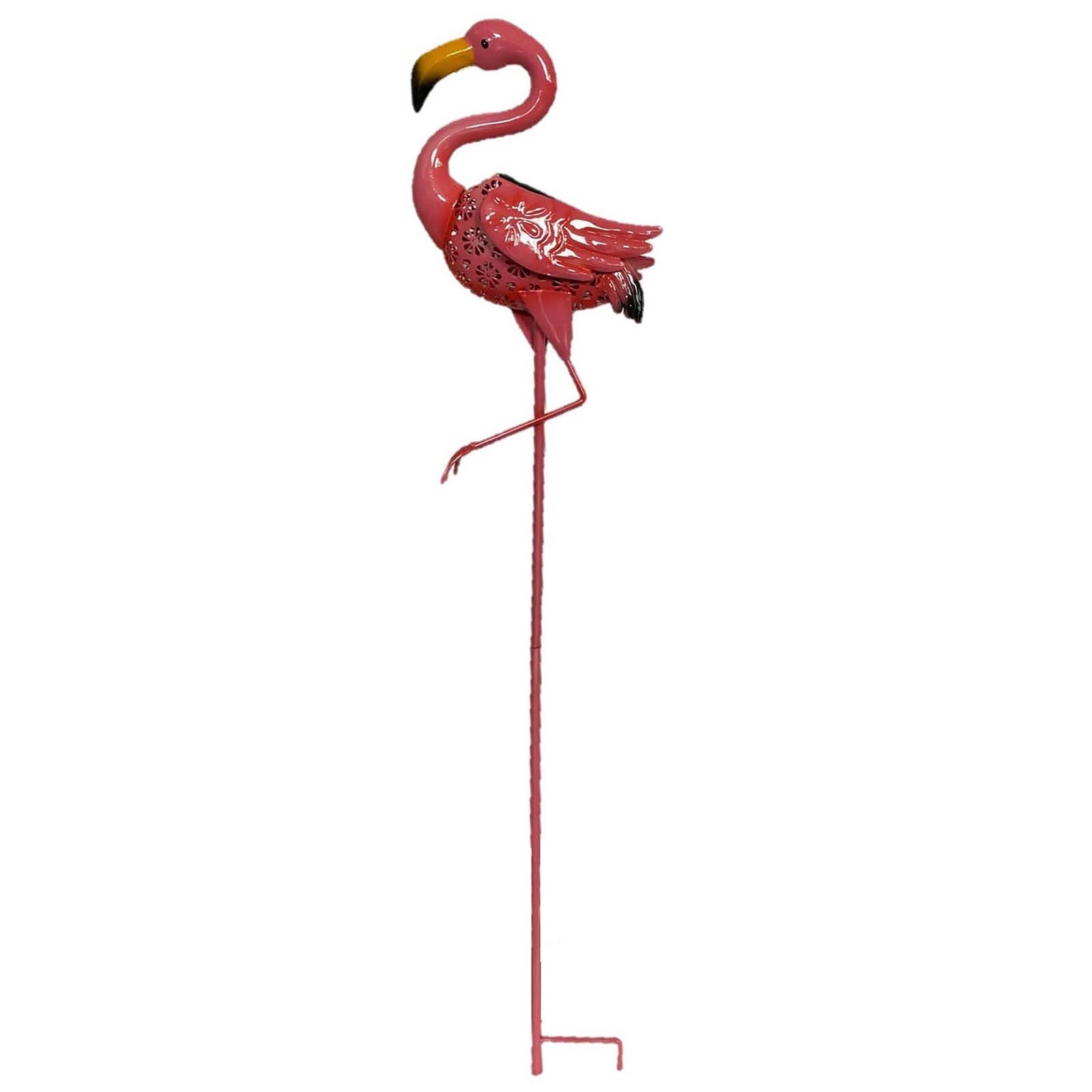36" LED Flamingo Stake