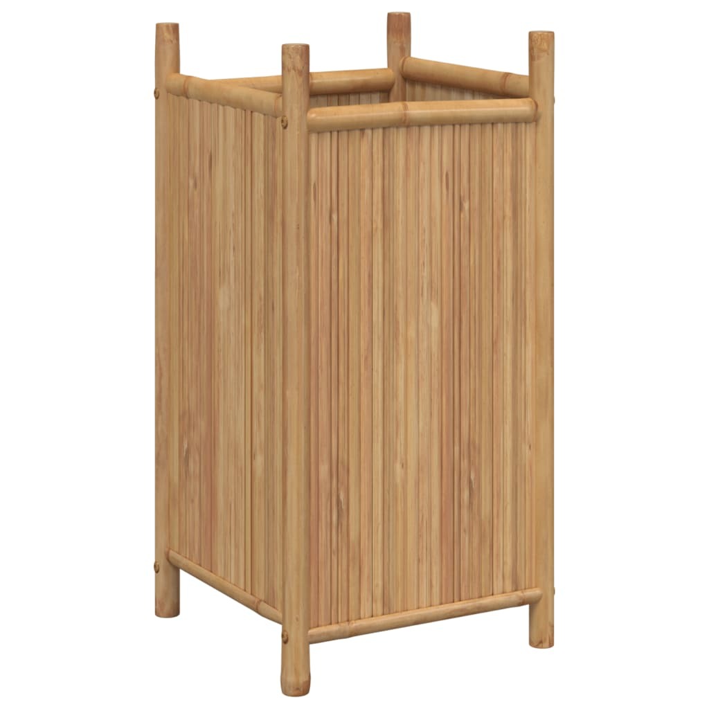 Planter 15.7"x15.7"x31.5" Bamboo