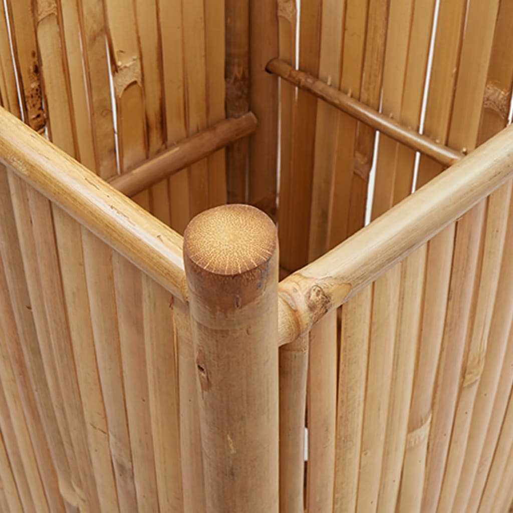 Planter 15.7"x15.7"x31.5" Bamboo