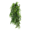 Dense Tropical Fern Artificial Hanging Plant 30in – UV Resistant