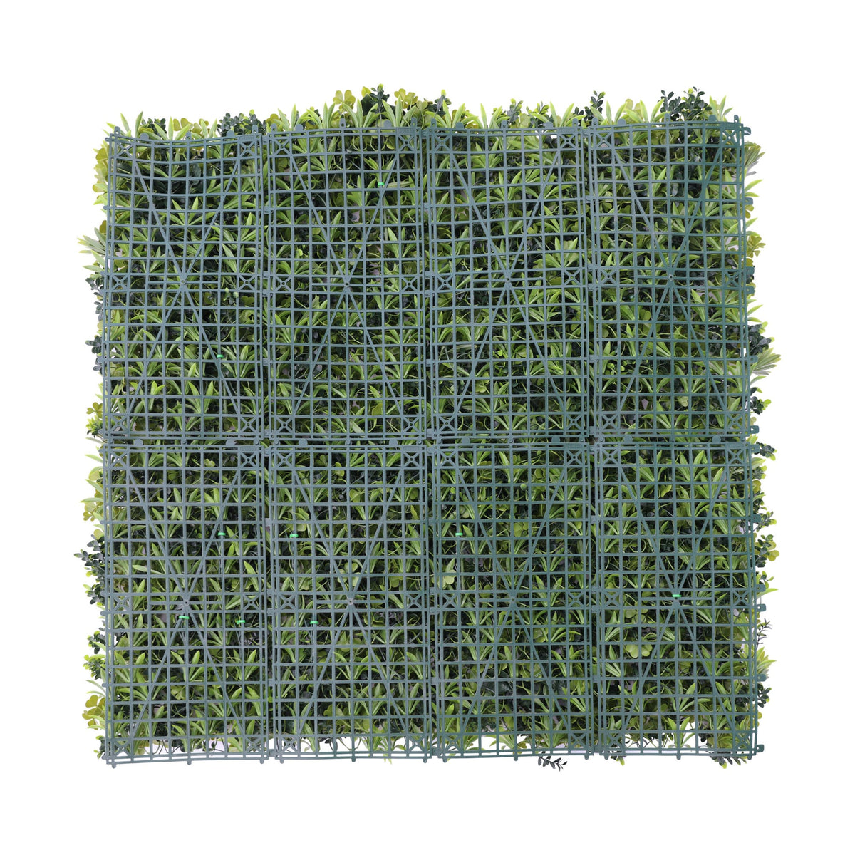 Sample Panel – White Oasis Vertical Garden (Small Sample)