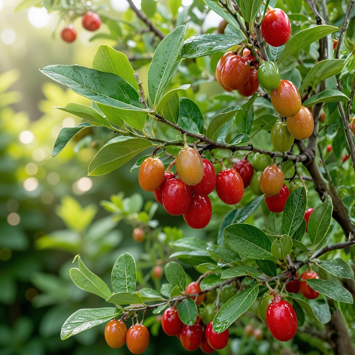 Goumi Berry Cuttings - 3 Cold Hardy, Easy Rooting, Productive Nitrogen Fixers - Elaeagnus multiflora