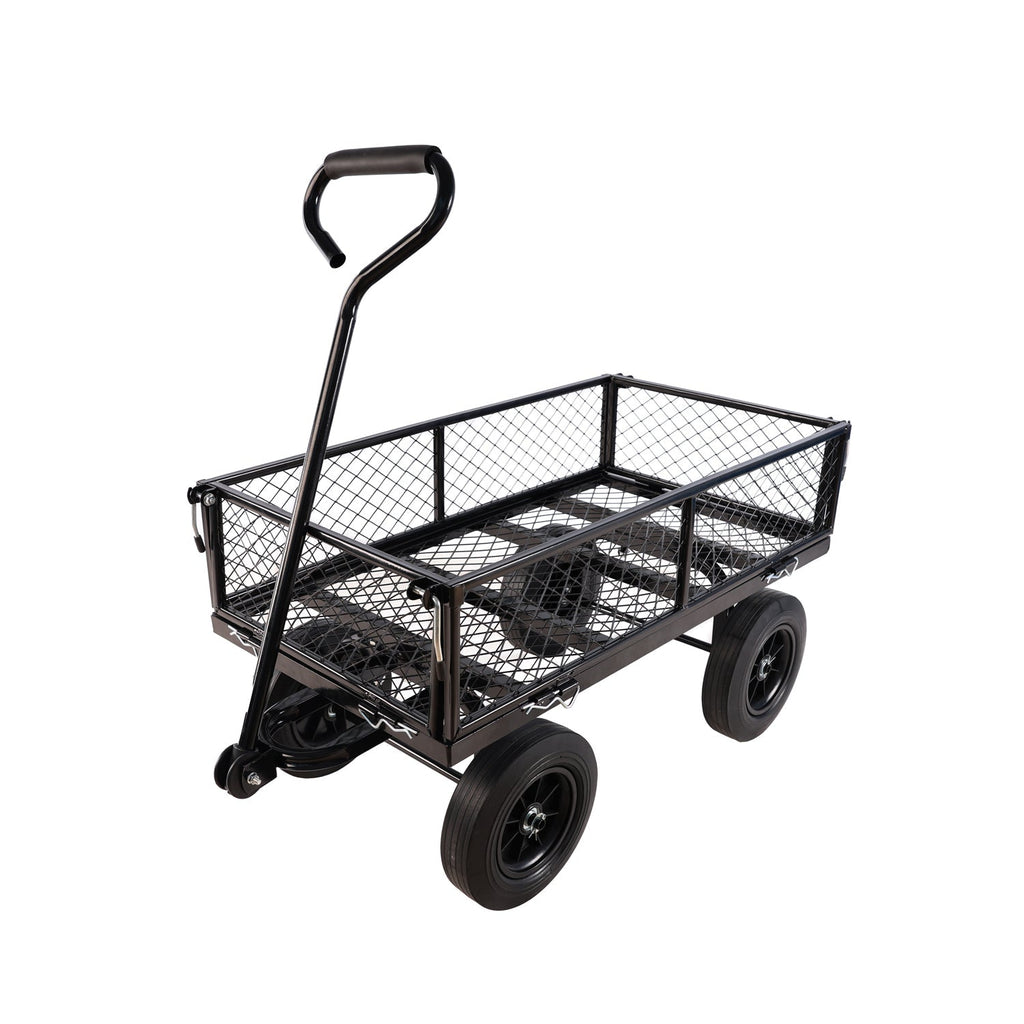 Solid Wheels Garden Cart Wagon