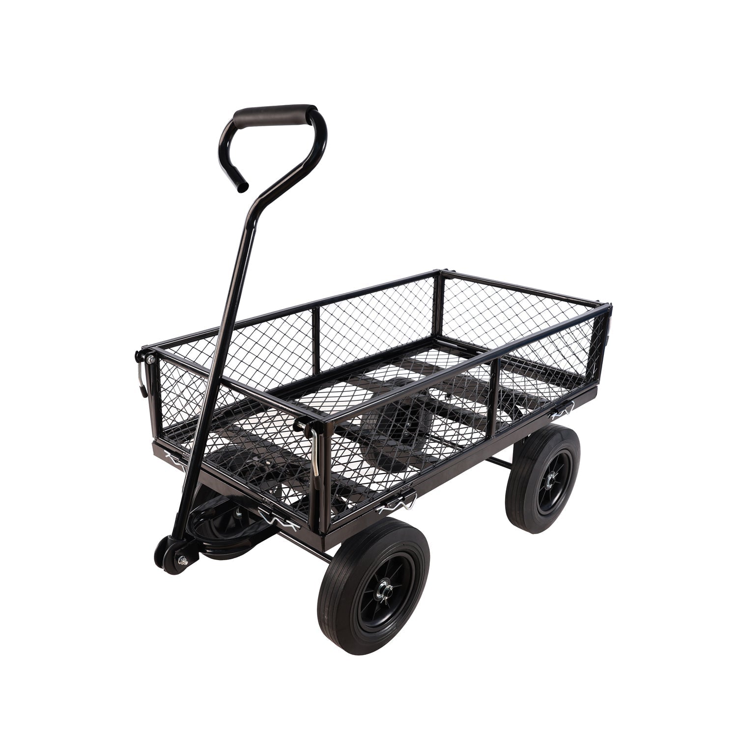 Solid Wheels Garden Cart Wagon