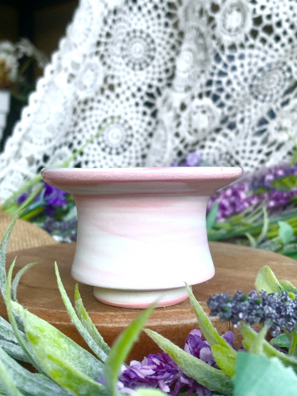 SC-SN0046 Modern Handmade Ceramic Planter Pot - Pot rim diameter: 1.9"